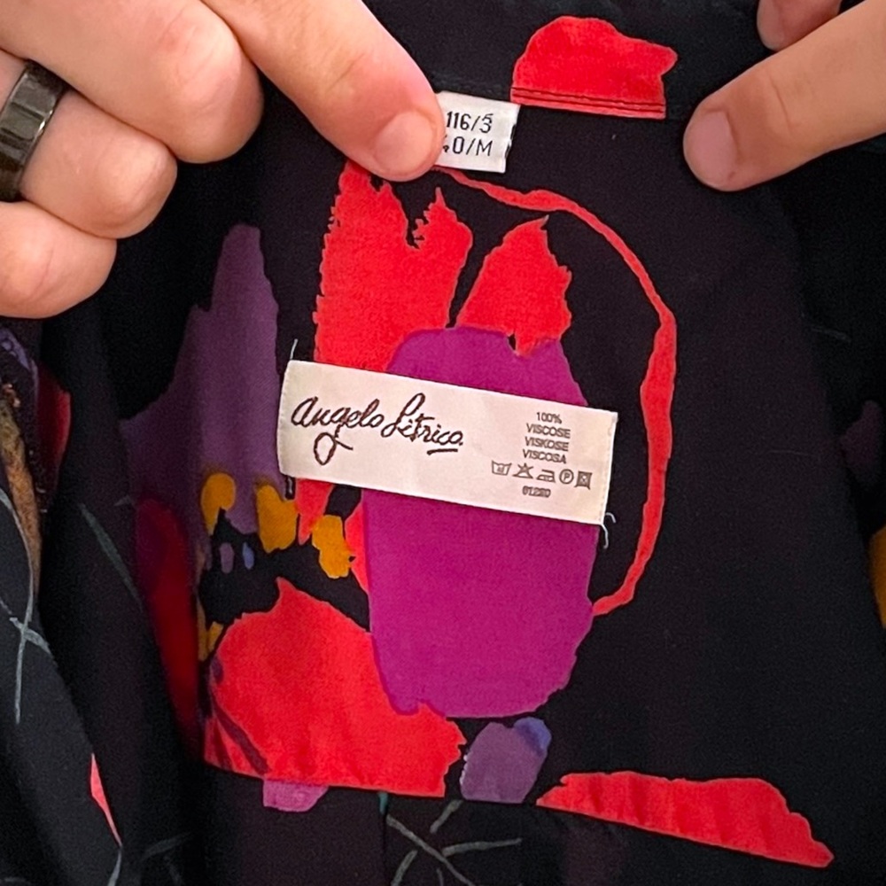 Retro Geometric Button Down - image 6